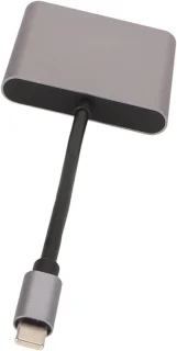 USB-C dockingstation grijs