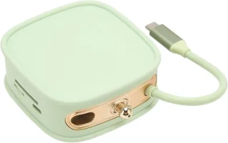 USB-C Dockingstation - Groen