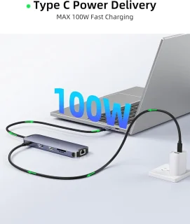 USB-C Dockingstation Hub
