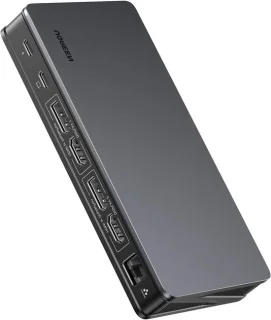 USB-C dockingstation hub zwart