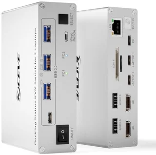 USB-C Dockingstation KVM-switch