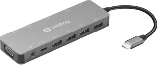 USB-C dockingstation reis dock zwart
