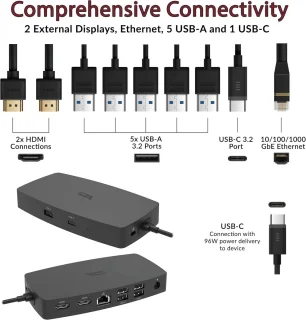USB-C Dockingstation voor Laptop