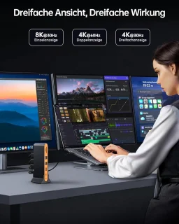USB-C Dockingstation voor laptops
