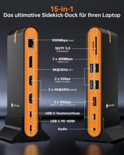 USB-C Dockingstation voor laptops