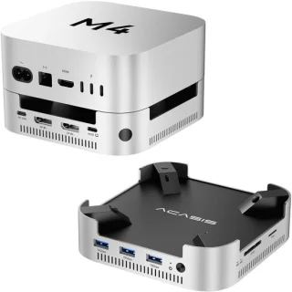 USB-C-dockingstation voor Mac mini M4 met NVMe-SSD-behuizing