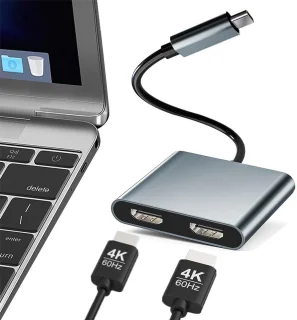 USB-C Dual HDMI Adapter