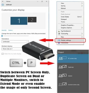 USB-C Dummy Plug 1080p