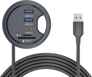 USB-C Grommet Hub