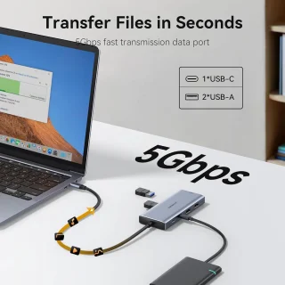 USB-C Hub 10-in-1 Multiport Adapter