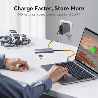 USB-C Hub 10-in-1 Multiport Adapter