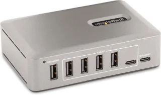 USB-C hub 10 poorten zwart