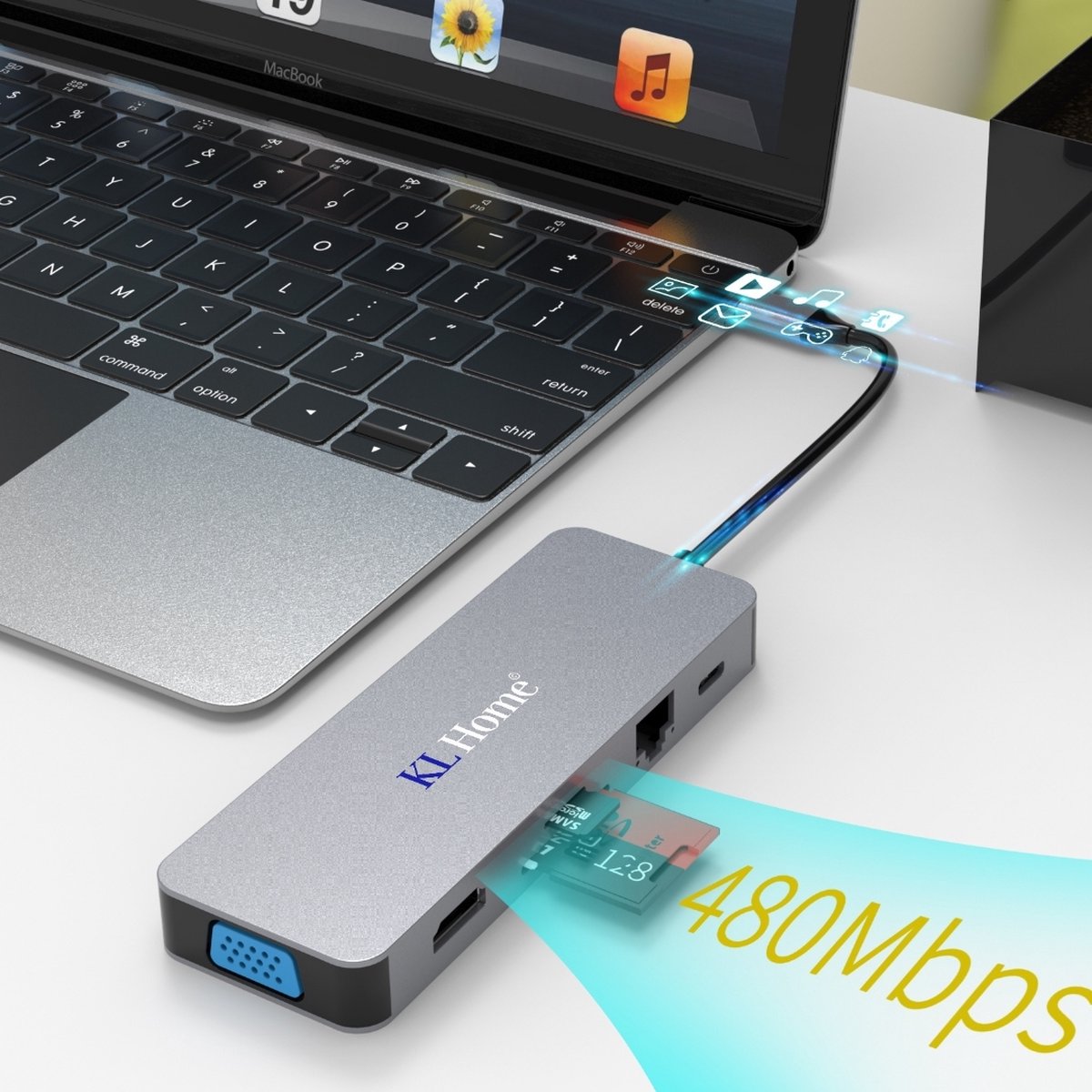 USB-C Hub 11-in-1 Docking Station