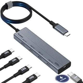 USB-C Hub 4-poorten