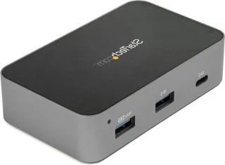 Usb-c hub 4 poorten zwart