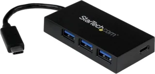 USB-C hub 4 poorten zwart