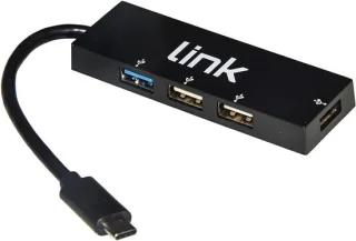 USB-C Hub 4-poorts