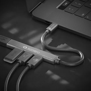 USB-C Hub 4-poorts