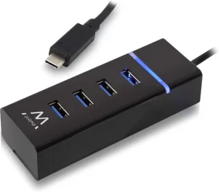 USB-C Hub 4-poorts