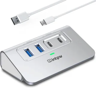USB-C Hub 4-poorts
