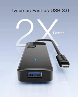 USB-C hub 4-poorts