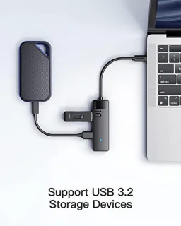USB-C hub 4-poorts