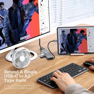 USB-C hub 5-in-1 type-c dock