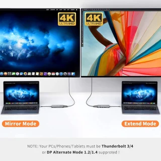 USB-C hub 5-in-1 type-c dock