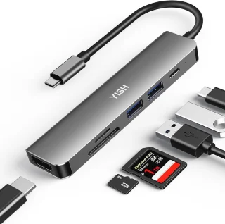 USB-C Hub 6-in-1
