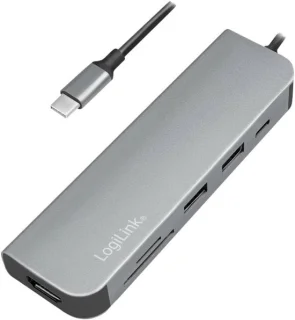 USB-C hub 6-in-1