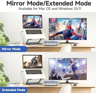 USB-C Hub 7-in-1 Adapter