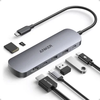 USB-C Hub 7-in-1 Adapter