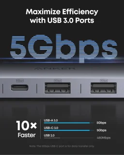 USB-C Hub 7-in-1 Adapter