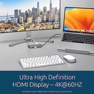 USB-C Hub 8-in-1 Adapter