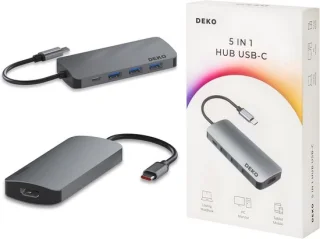 USB-C Hub 8-in-1 Dockingstation