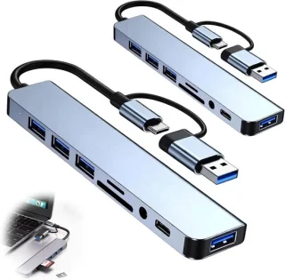 Usb-c hub 8-in-1