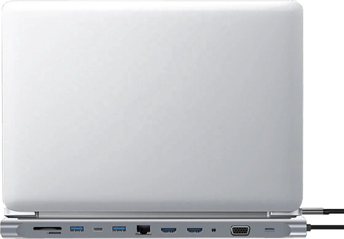 USB-C Hub Adapter 12-in-1 Spacegrey