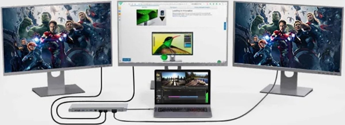 USB-C Hub Adapter 12-in-1 Spacegrey