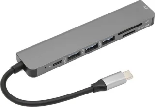 USB-C Hub Adapter 7-poorts Type-C