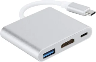 USB-C Hub Adapter Aluminium