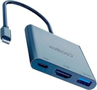 USB-C Hub Adapter Dock - Grijs