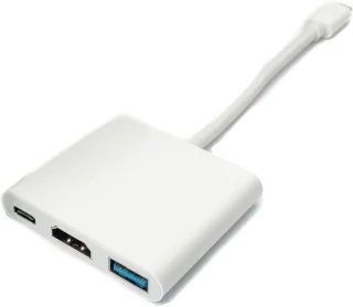 USB-C Hub Adapter Dock - Wit