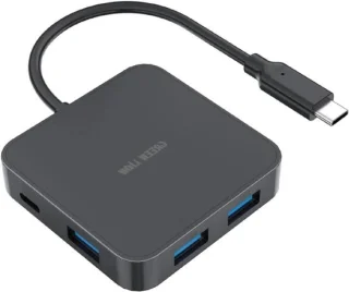 USB-C Hub Adapter Dock - Zwart