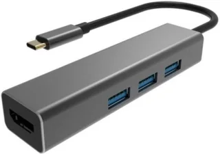 USB-C Hub Adapter Dock - Zwart