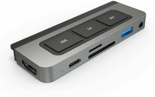 USB-C Hub Adapter Zilver 99 x 38 x 11 cm