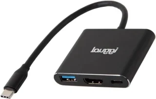 USB-C Hub Adapter Zwart