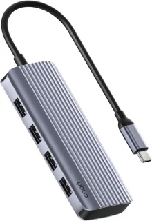 USB C hub aluminium