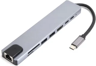 USB-C Hub - Aluminiumgrijs