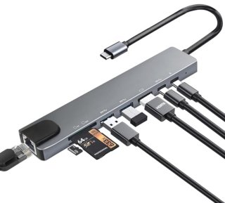 De USB-C Hub in één oogopslag