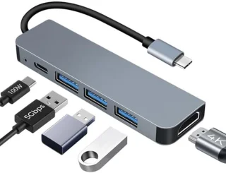 USB-C Hub Dock Adapter